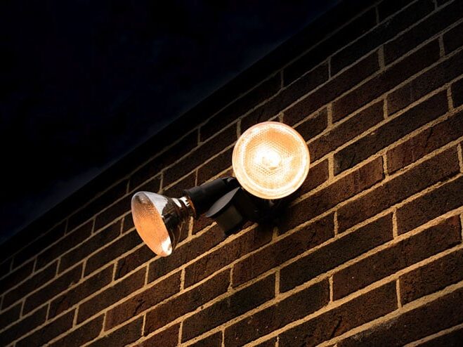 Motion sensor lights
